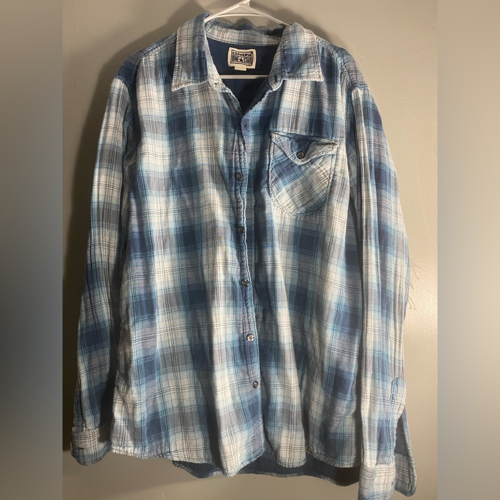 Converse Button Up